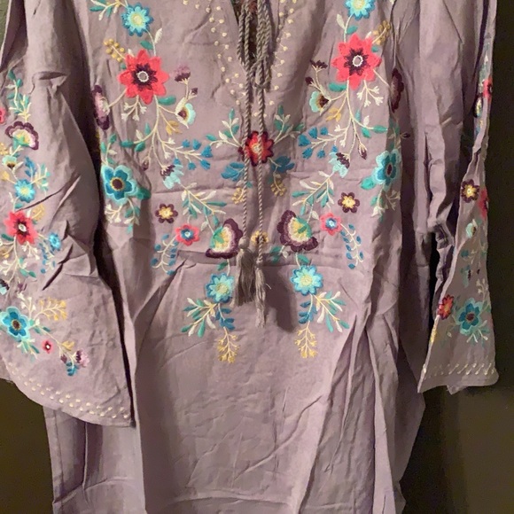 Umgee Embroidered Dress - Picture 3 of 3